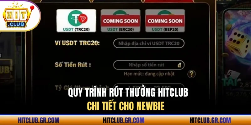 Quy trình rút thưởng chi tiết cho newbie 