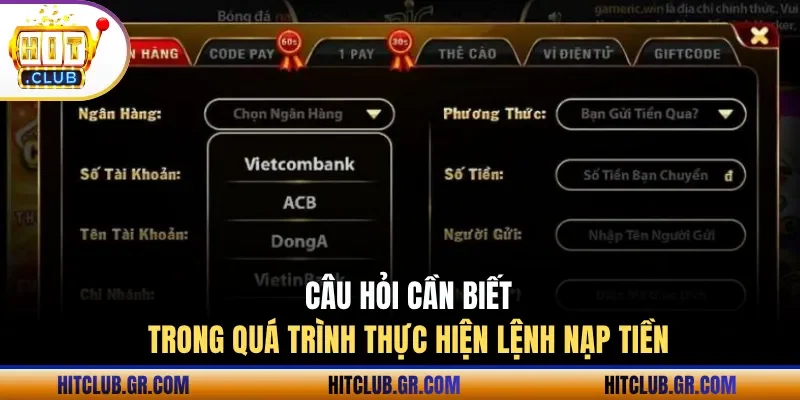 Tổng hợp danh sách FAQs liên quan đến lệnh nộp quỹ